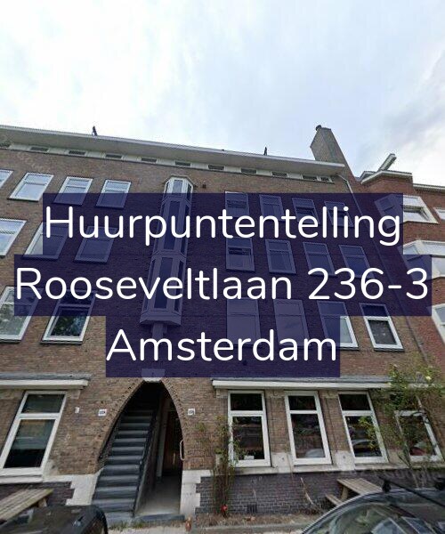 Foto gevel Huurpuntentelling voor Rooseveltlaan 236-3, Amsterdam