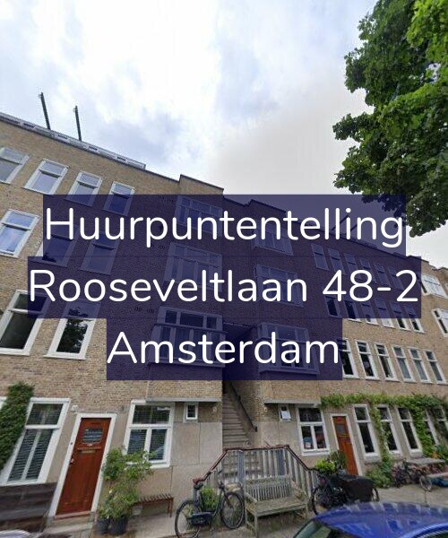 Foto gevel Huurpuntentelling voor Rooseveltlaan 48-2, Amsterdam