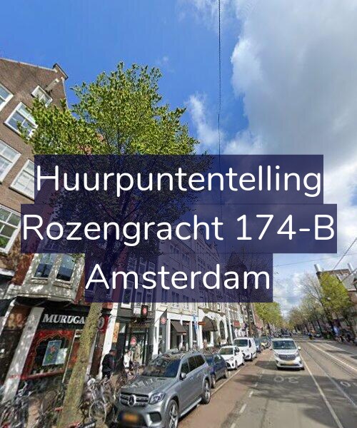 Foto gevel Huurpuntentelling voor Rozengracht 174-B, Amsterdam