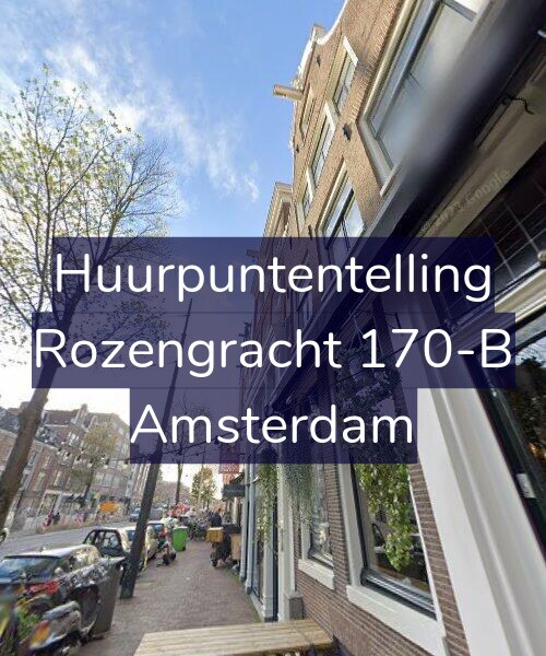 Foto gevel Huurpuntentelling voor Rozengracht 170-B, Amsterdam