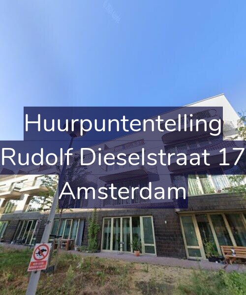 Foto gevel Huurpuntentelling voor Rudolf Dieselstraat 17, Amsterdam