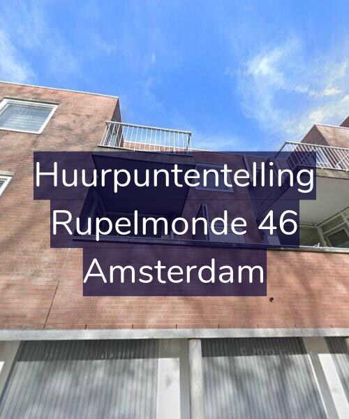 Foto gevel Huurpuntentelling voor Rupelmonde 46, Amsterdam