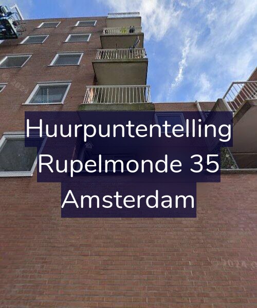 Foto gevel Huurpuntentelling voor Rupelmonde 35, Amsterdam