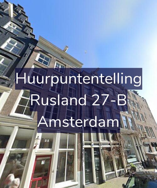 Foto gevel Huurpuntentelling voor Rusland 27-B, Amsterdam