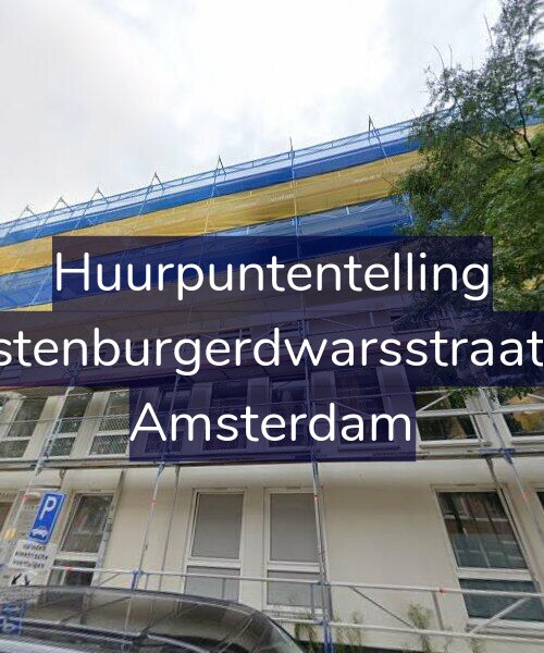 Foto gevel Huurpuntentelling voor Rustenburgerdwarsstraat 59, Amsterdam