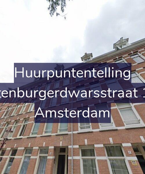 Foto gevel Huurpuntentelling voor Rustenburgerdwarsstraat 10-2, Amsterdam