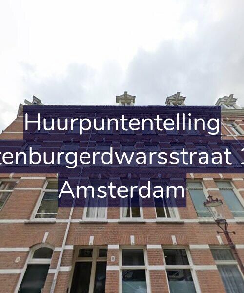 Foto gevel Huurpuntentelling voor Rustenburgerdwarsstraat 12-3, Amsterdam