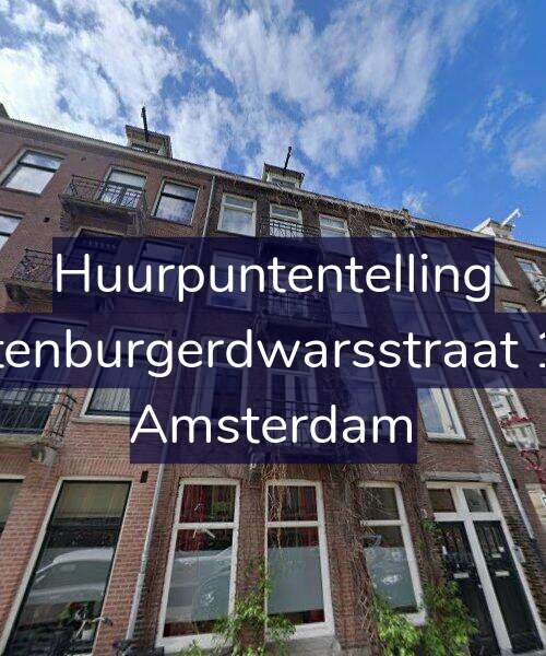 Foto gevel Huurpuntentelling voor Rustenburgerdwarsstraat 16-4, Amsterdam