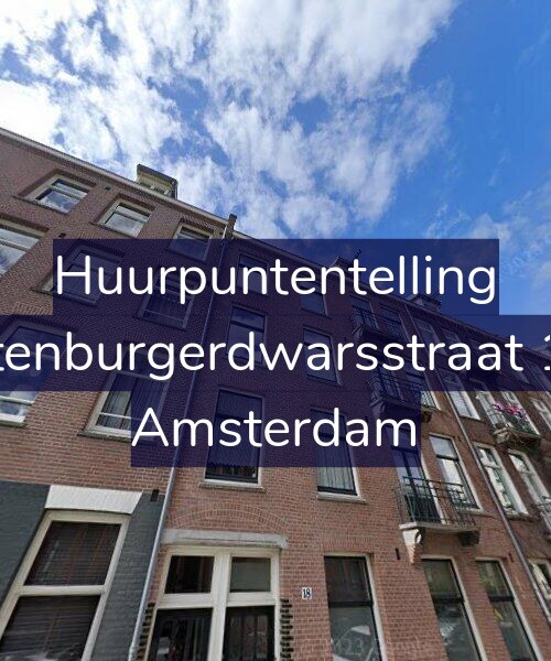Foto gevel Huurpuntentelling voor Rustenburgerdwarsstraat 18-3, Amsterdam