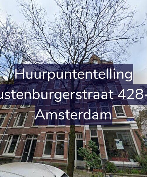 Foto gevel Huurpuntentelling voor Rustenburgerstraat 428-H, Amsterdam