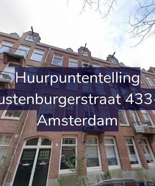 Foto gevel Huurpuntentelling voor Rustenburgerstraat 433-2, Amsterdam