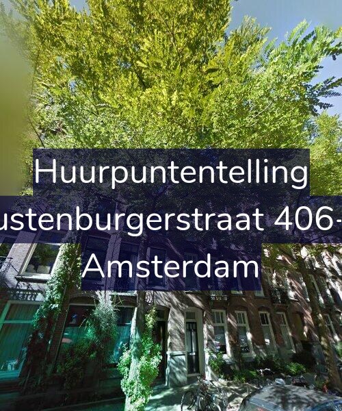 Foto gevel Huurpuntentelling voor Rustenburgerstraat 406-H, Amsterdam
