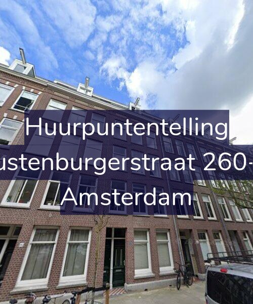 Foto gevel Huurpuntentelling voor Rustenburgerstraat 260-H, Amsterdam