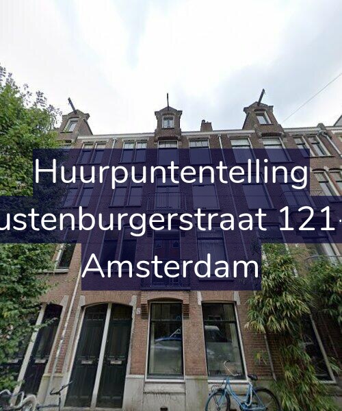 Foto gevel Huurpuntentelling voor Rustenburgerstraat 121-2, Amsterdam