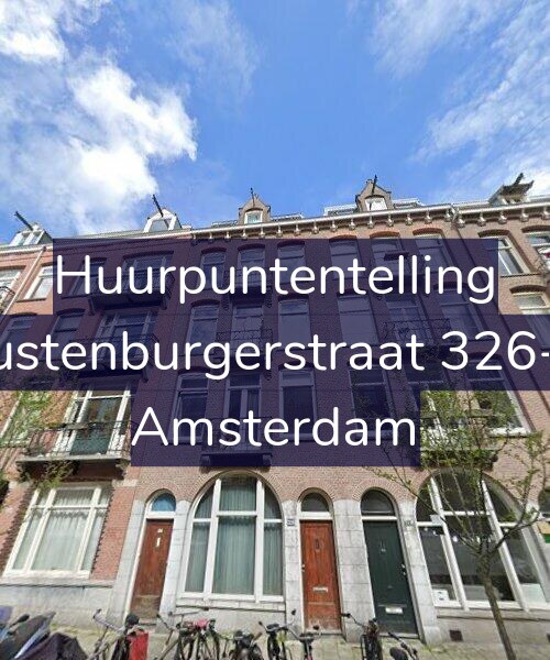 Foto gevel Huurpuntentelling voor Rustenburgerstraat 326-H, Amsterdam