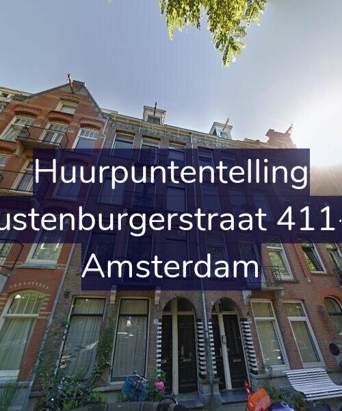 Foto gevel Huurpuntentelling voor Rustenburgerstraat 411-2, Amsterdam