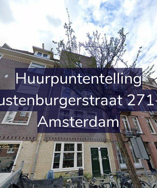 Foto gevel Huurpuntentelling voor Rustenburgerstraat 271-2, Amsterdam
