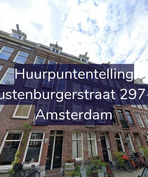 Foto gevel Huurpuntentelling voor Rustenburgerstraat 297-2, Amsterdam