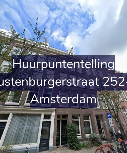 Foto gevel Huurpuntentelling voor Rustenburgerstraat 252-1, Amsterdam