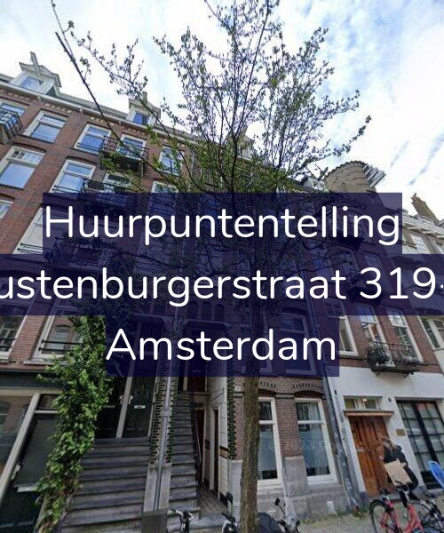 Foto gevel Huurpuntentelling voor Rustenburgerstraat 319-1, Amsterdam