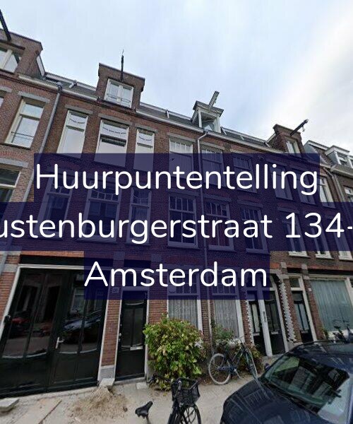 Foto gevel Huurpuntentelling voor Rustenburgerstraat 134-H, Amsterdam