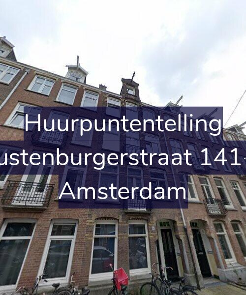 Foto gevel Huurpuntentelling voor Rustenburgerstraat 141-3, Amsterdam