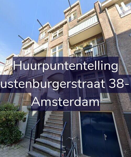 Foto gevel Huurpuntentelling voor Rustenburgerstraat 38-H, Amsterdam