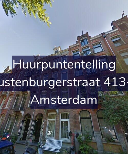 Foto gevel Huurpuntentelling voor Rustenburgerstraat 413-3, Amsterdam