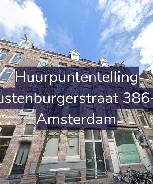 Foto gevel Huurpuntentelling voor Rustenburgerstraat 386-A, Amsterdam