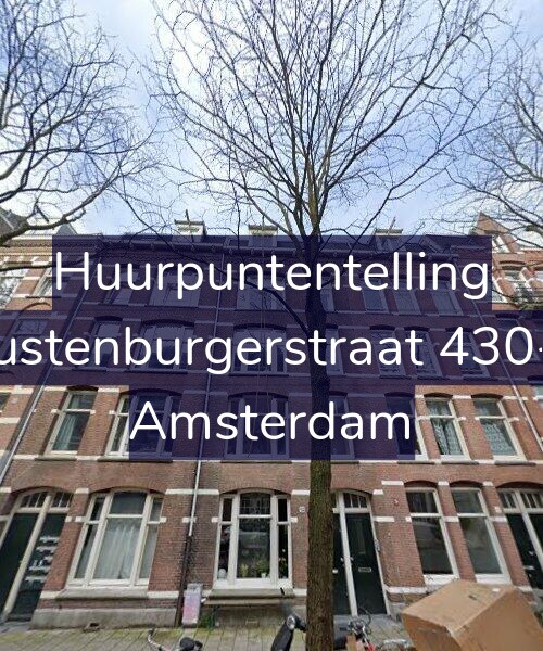 Foto gevel Huurpuntentelling voor Rustenburgerstraat 430-3, Amsterdam