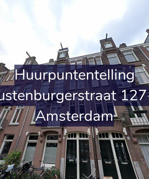 Foto gevel Huurpuntentelling voor Rustenburgerstraat 127-1, Amsterdam