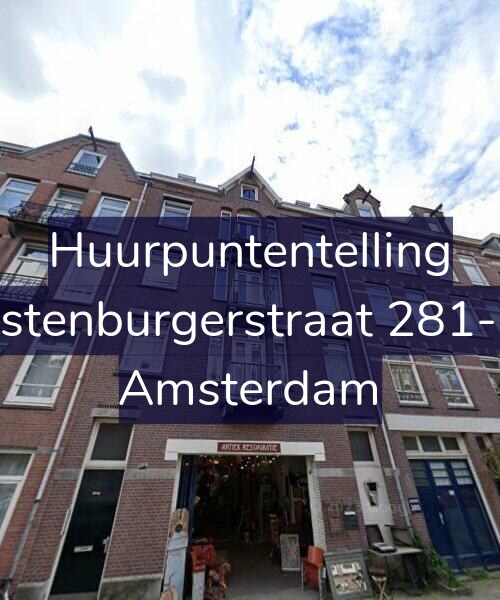 Foto gevel Huurpuntentelling voor Rustenburgerstraat 281-2V, Amsterdam