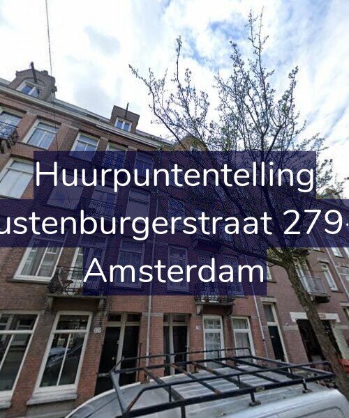 Foto gevel Huurpuntentelling voor Rustenburgerstraat 279-1, Amsterdam