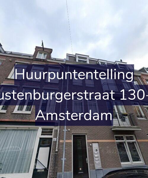 Foto gevel Huurpuntentelling voor Rustenburgerstraat 130-C, Amsterdam