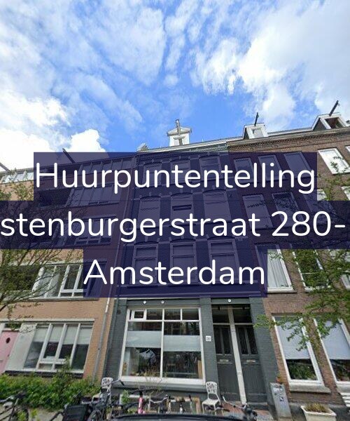 Foto gevel Huurpuntentelling voor Rustenburgerstraat 280-1A, Amsterdam