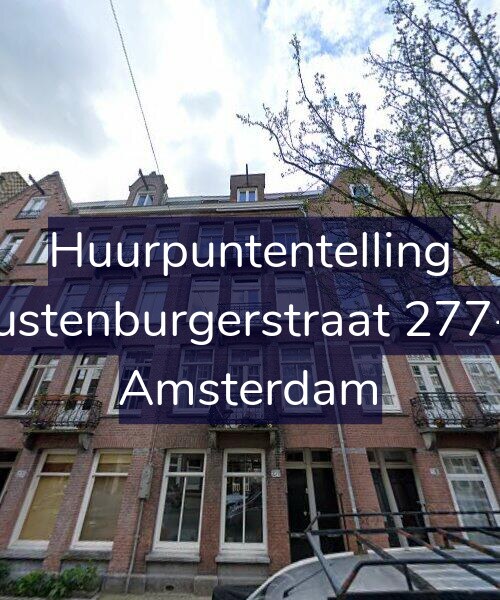 Foto gevel Huurpuntentelling voor Rustenburgerstraat 277-4, Amsterdam