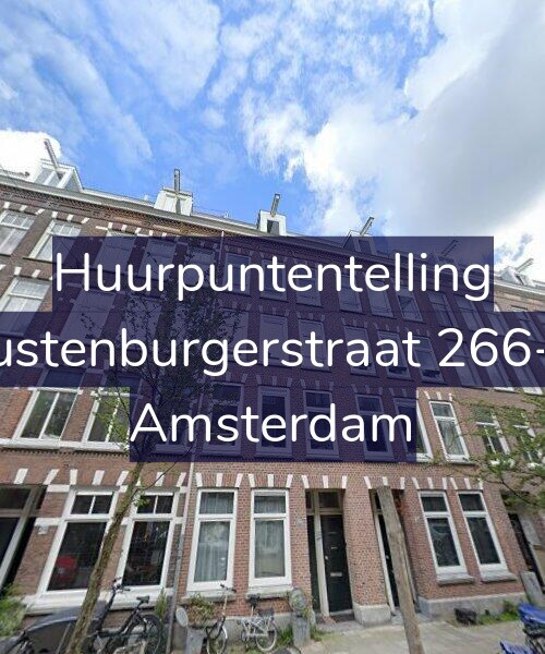 Foto gevel Huurpuntentelling voor Rustenburgerstraat 266-H, Amsterdam