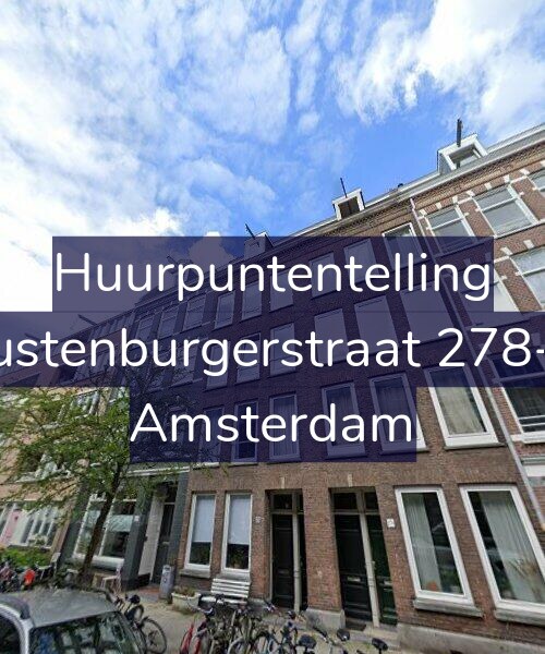 Foto gevel Huurpuntentelling voor Rustenburgerstraat 278-H, Amsterdam