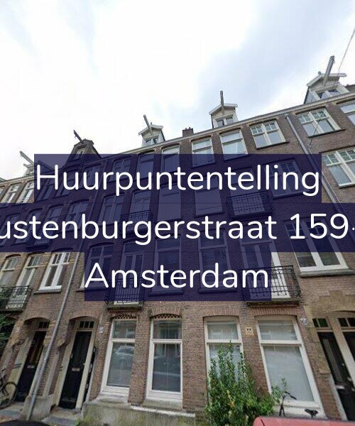 Foto gevel Huurpuntentelling voor Rustenburgerstraat 159-3, Amsterdam