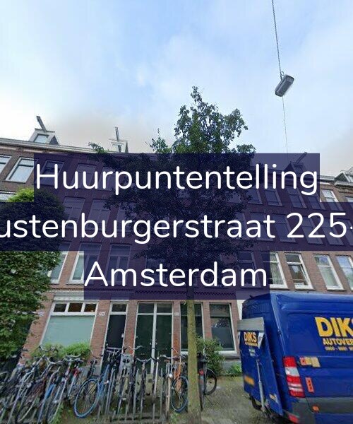 Foto gevel Huurpuntentelling voor Rustenburgerstraat 225-2, Amsterdam
