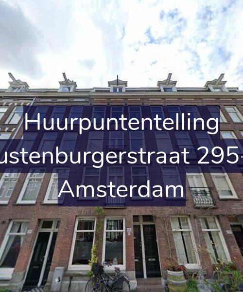 Foto gevel Huurpuntentelling voor Rustenburgerstraat 295-2, Amsterdam