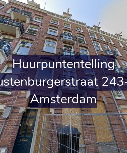 Foto gevel Huurpuntentelling voor Rustenburgerstraat 243-H, Amsterdam