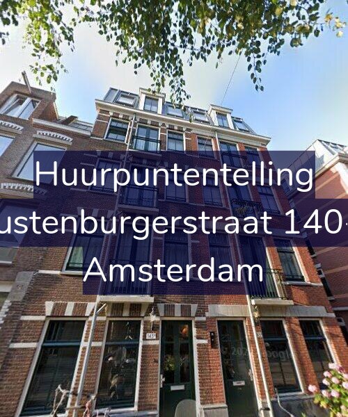 Foto gevel Huurpuntentelling voor Rustenburgerstraat 140-F, Amsterdam