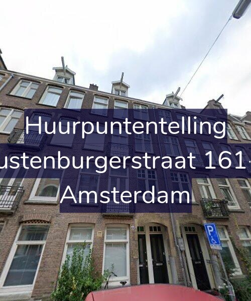 Foto gevel Huurpuntentelling voor Rustenburgerstraat 161-2, Amsterdam