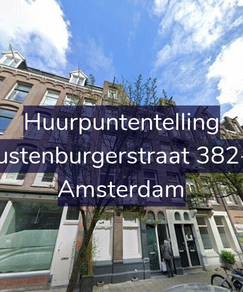 Foto gevel Huurpuntentelling voor Rustenburgerstraat 382-2, Amsterdam