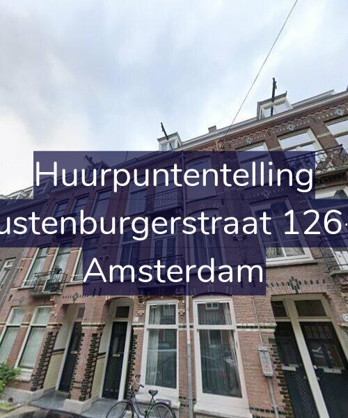 Foto gevel Huurpuntentelling voor Rustenburgerstraat 126-1, Amsterdam