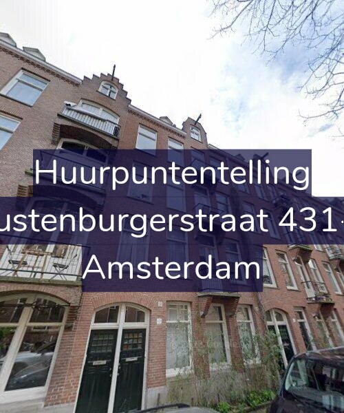Foto gevel Huurpuntentelling voor Rustenburgerstraat 431-3, Amsterdam
