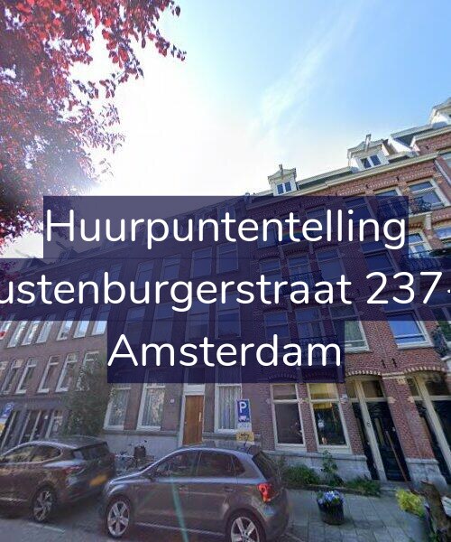 Foto gevel Huurpuntentelling voor Rustenburgerstraat 237-3, Amsterdam
