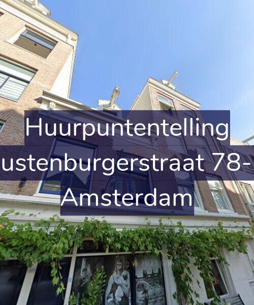 Foto gevel Huurpuntentelling voor Rustenburgerstraat 78-D, Amsterdam