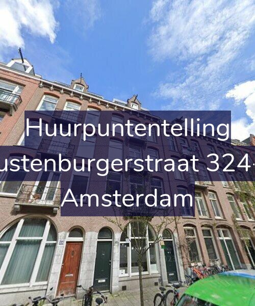 Foto gevel Huurpuntentelling voor Rustenburgerstraat 324-1, Amsterdam